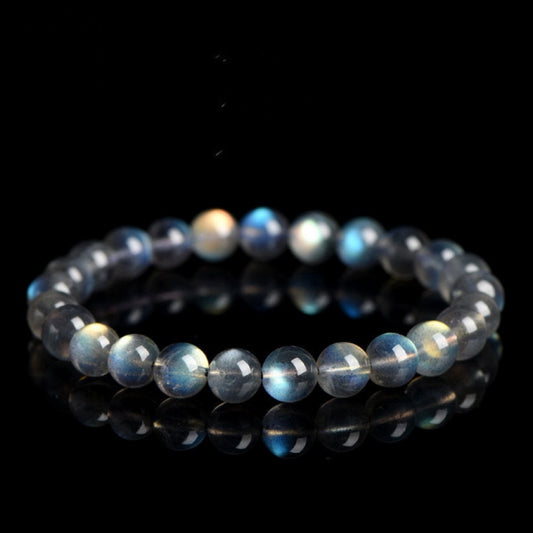 Elegant Gray Moonstone Bracelet